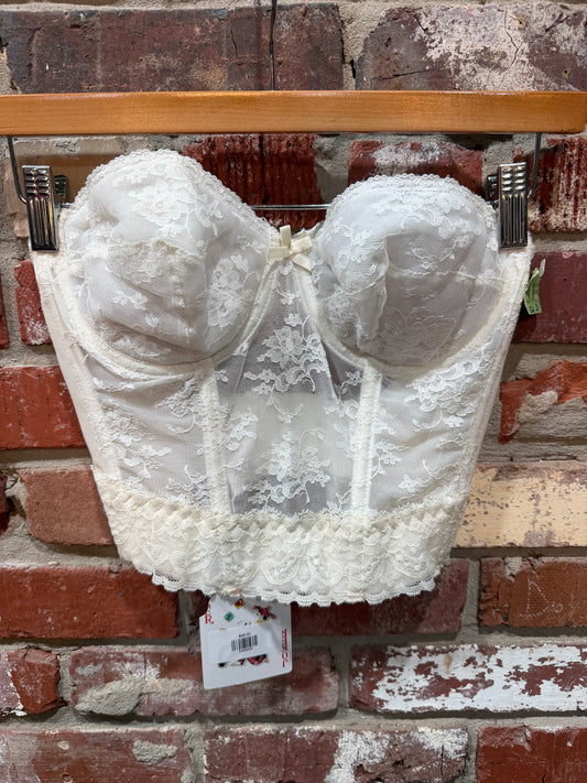 White Lace Corset