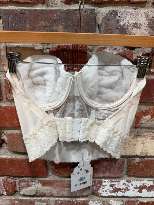 White Lace Corset