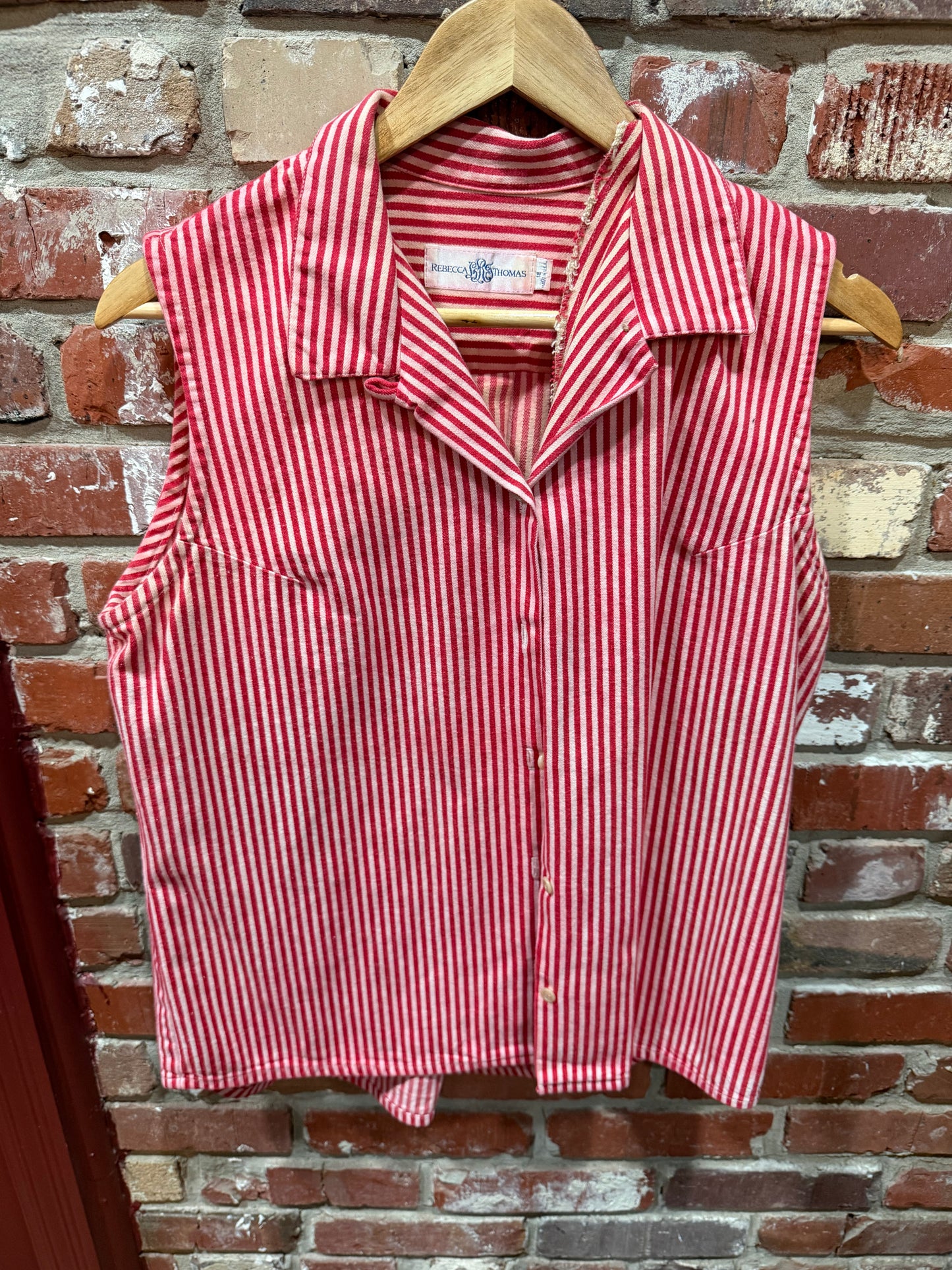 Rebecca Thomas Red/White Stripe Set