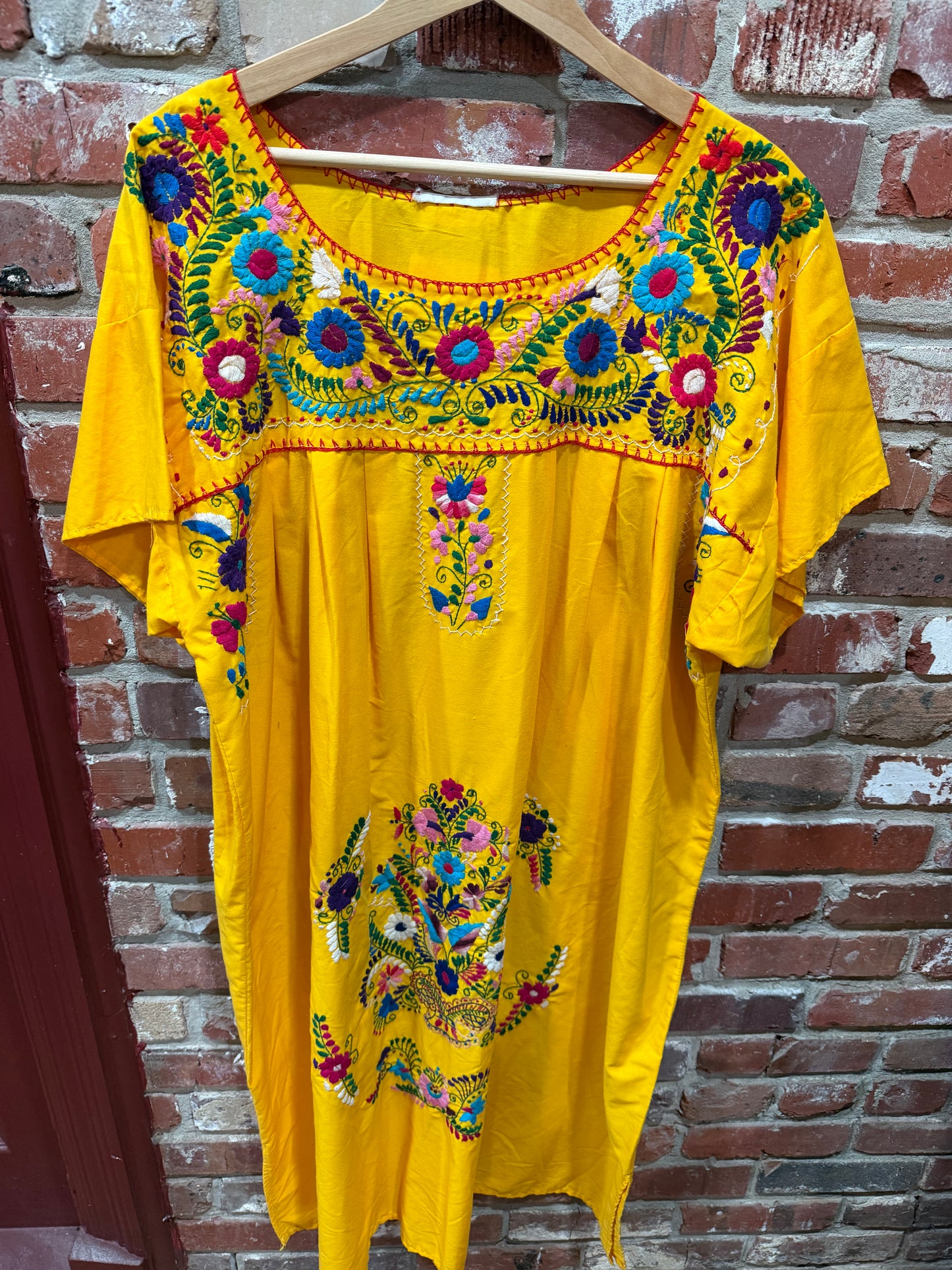 La Chaparrita Handmade Yellow Dress