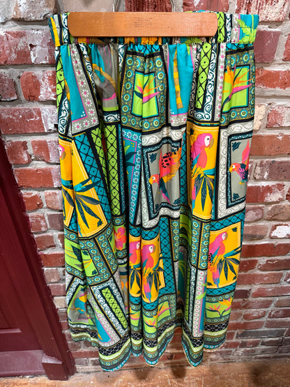 Cato Tropical Wrap Skirt