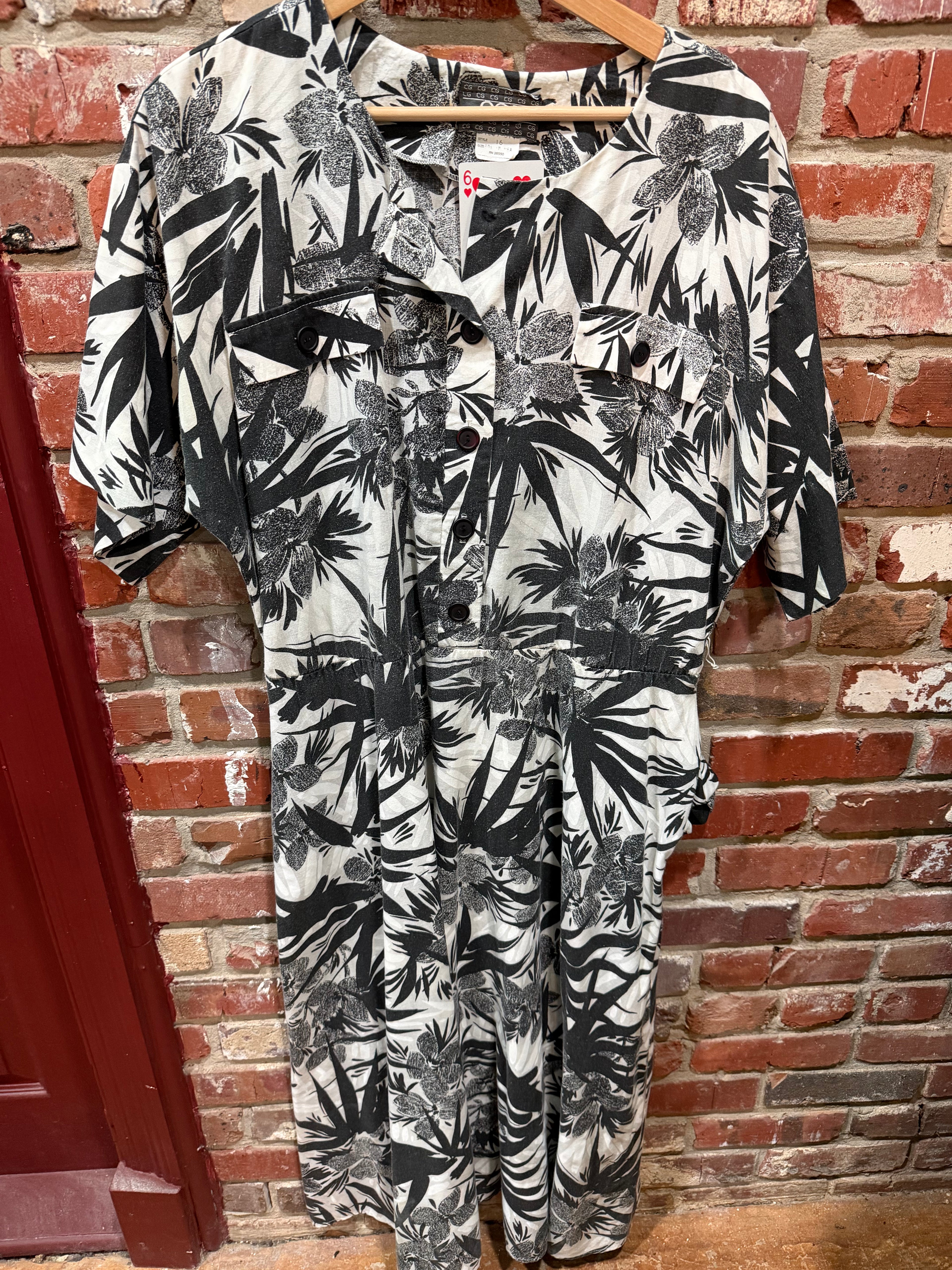 CG II Tropical Print Dress