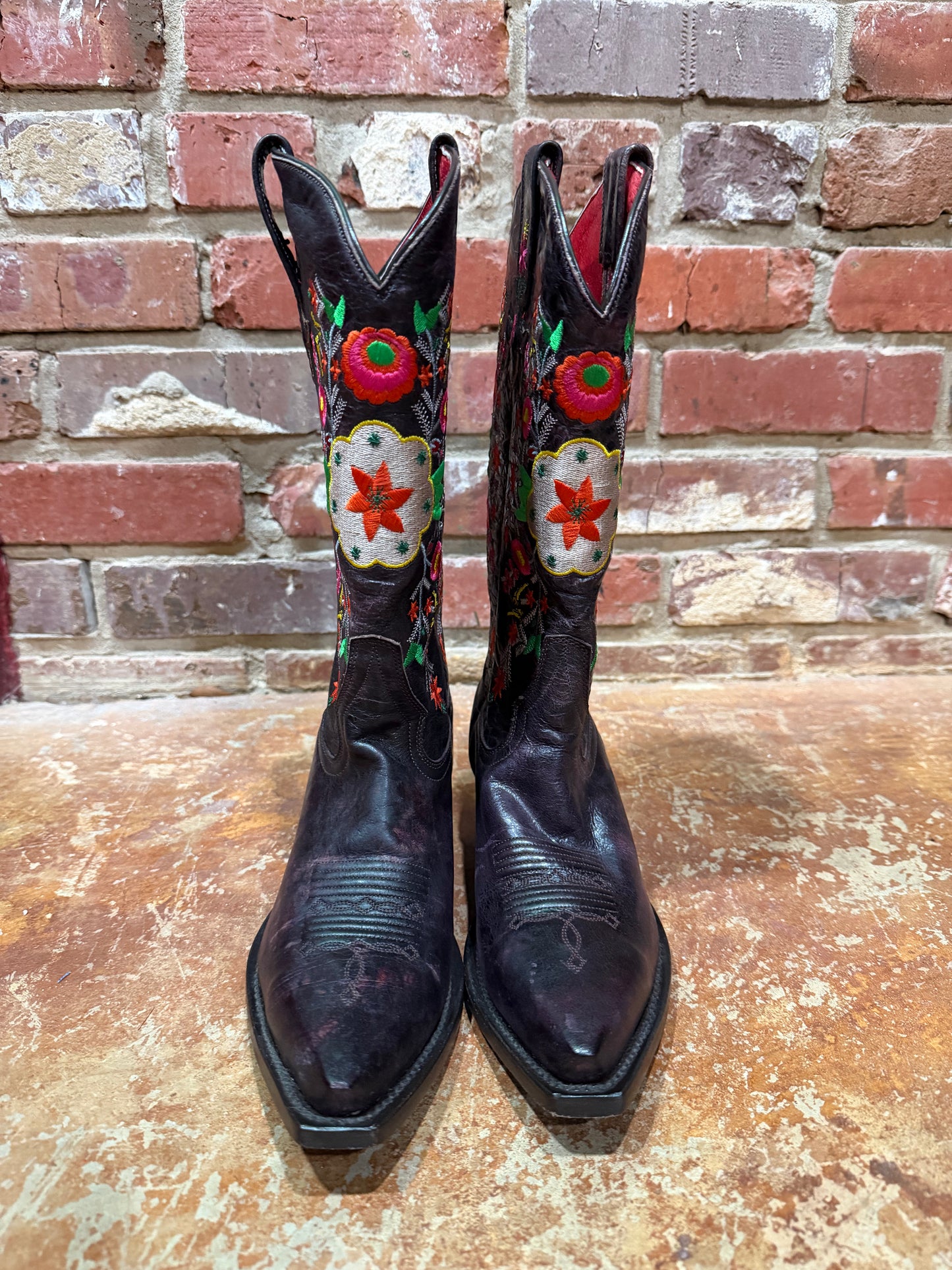 Macie Bean Embroidered Boots