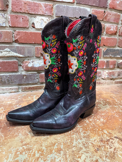 Macie Bean Embroidered Boots