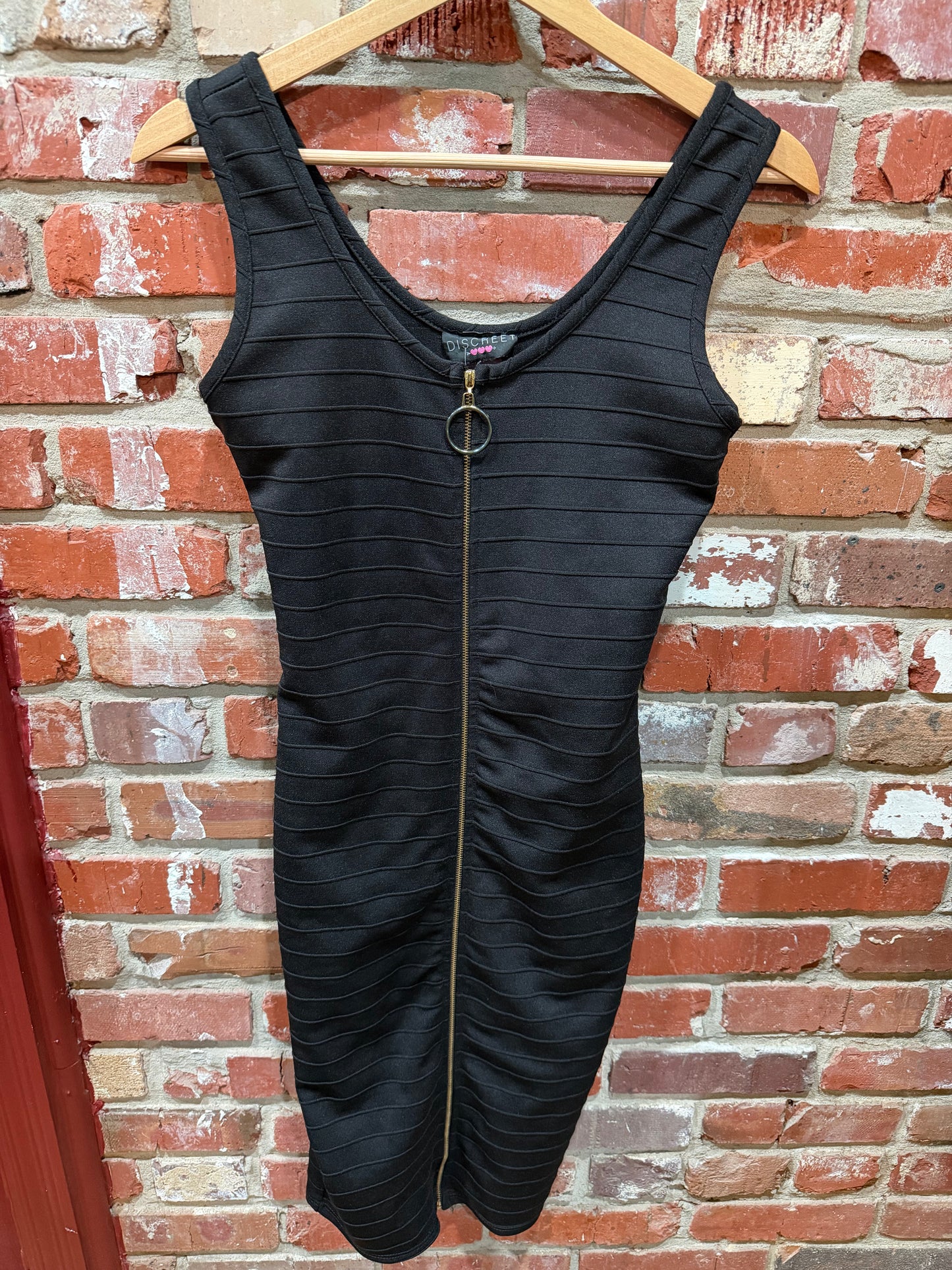 Discreet Bodycon Y2K Dress