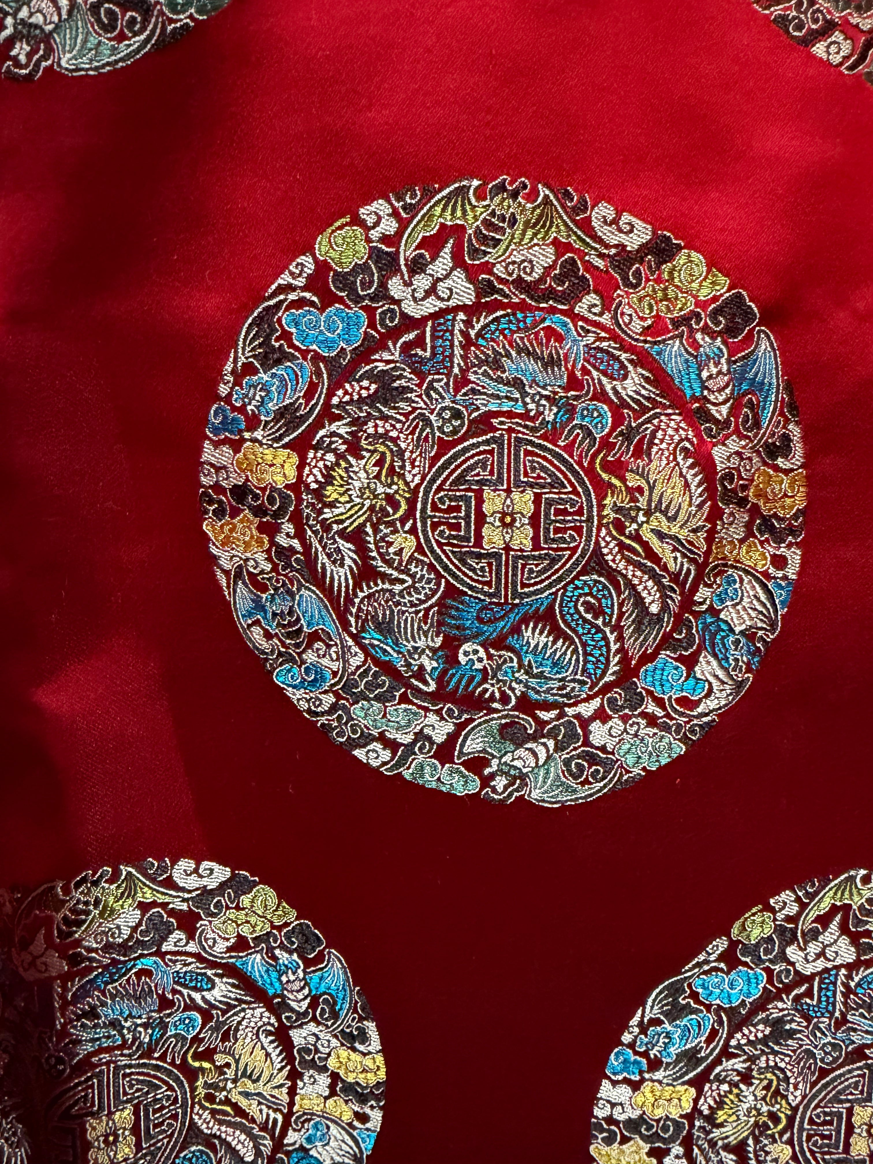 Chinese Style Red Jacket