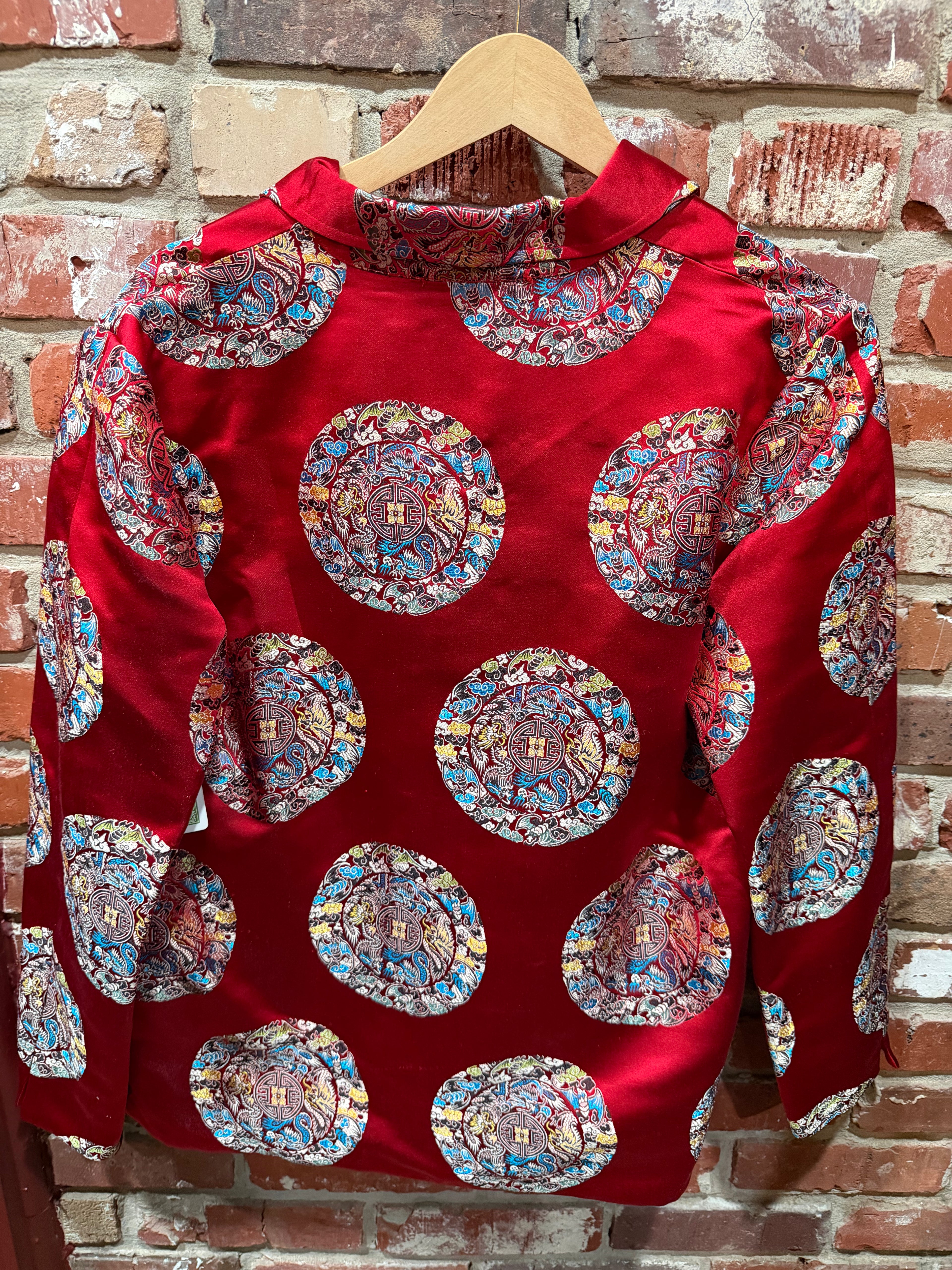 Chinese Style Red Jacket