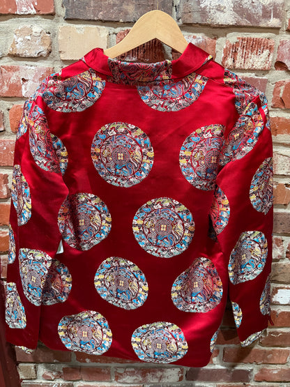 Chinese Style Red Jacket