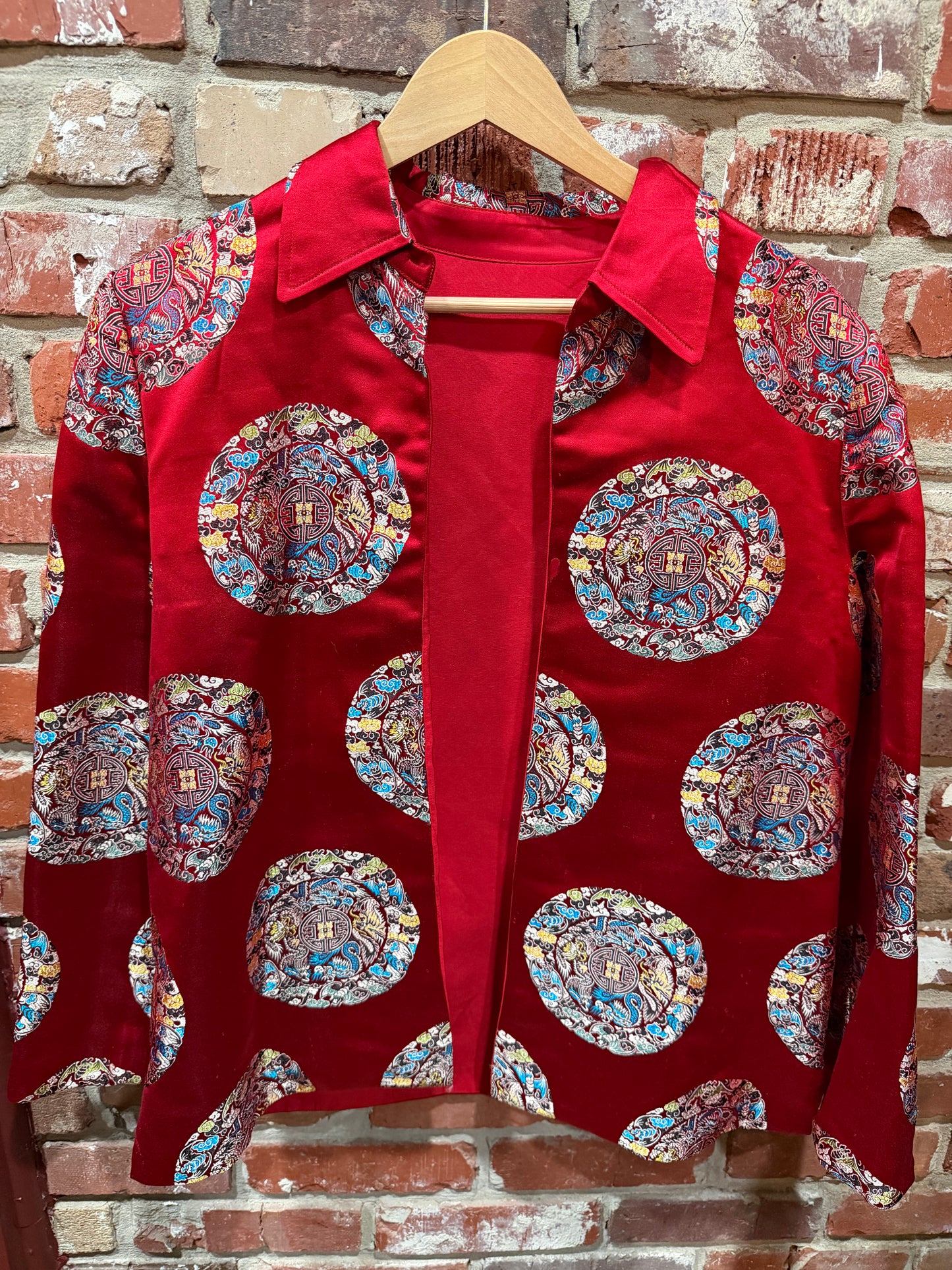 Chinese Style Red Jacket