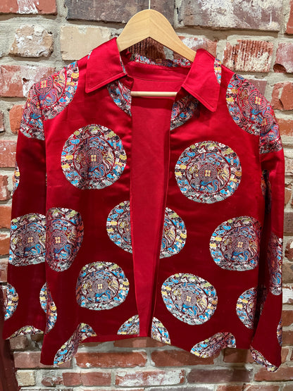 Chinese Style Red Jacket