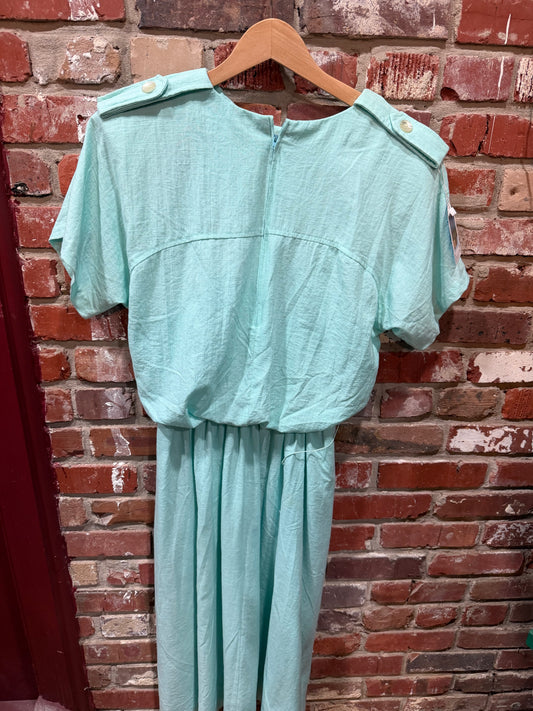 Grant Park Teal T-Shirt Dress