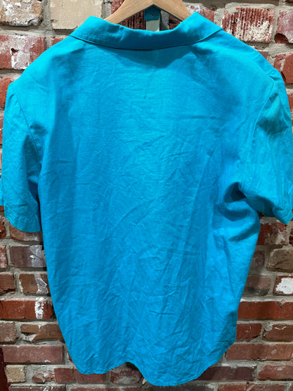 Ali Miles Turquoise Concho Shirt w/ Belt