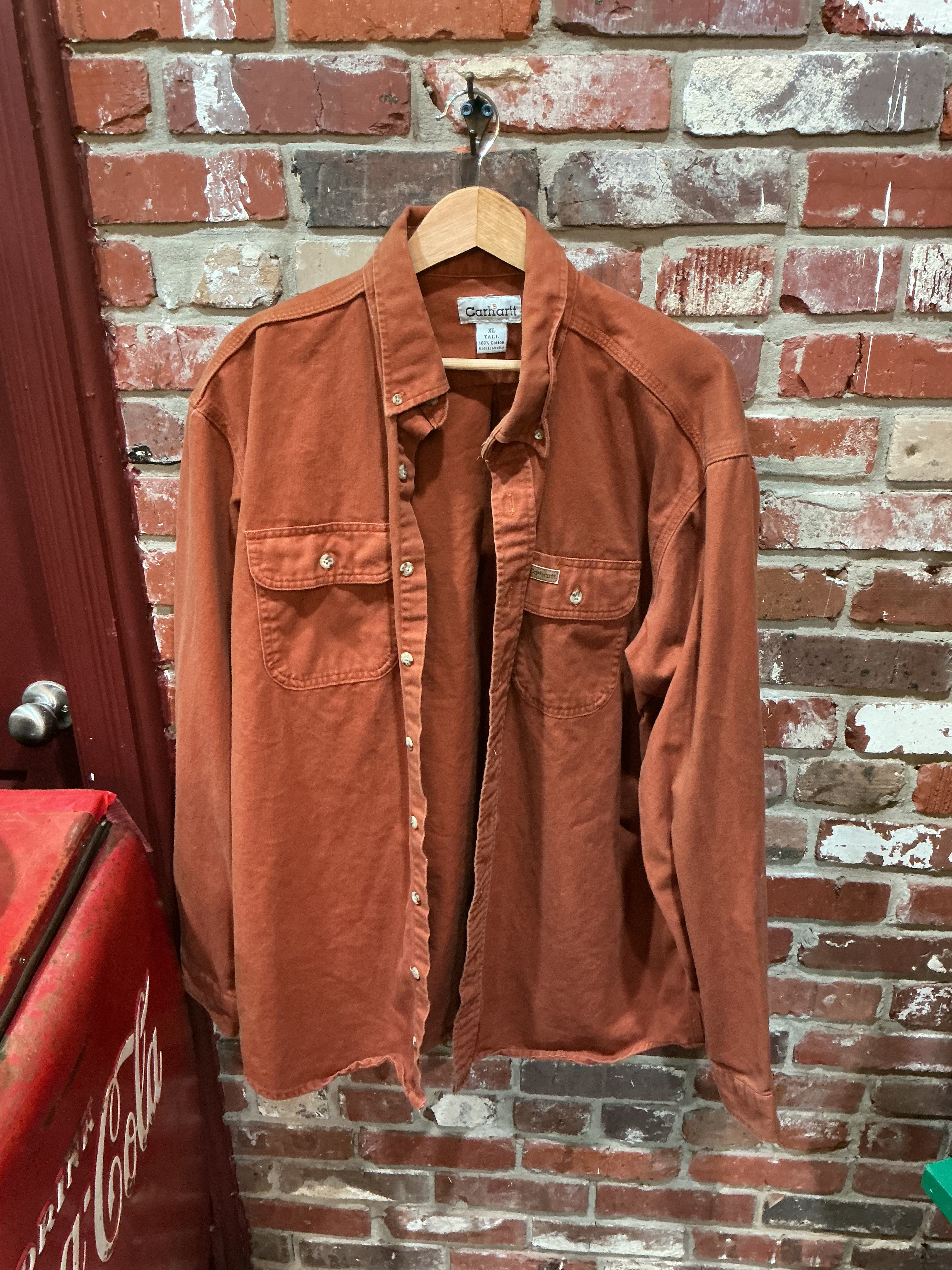 Carhartt Rust Button Down