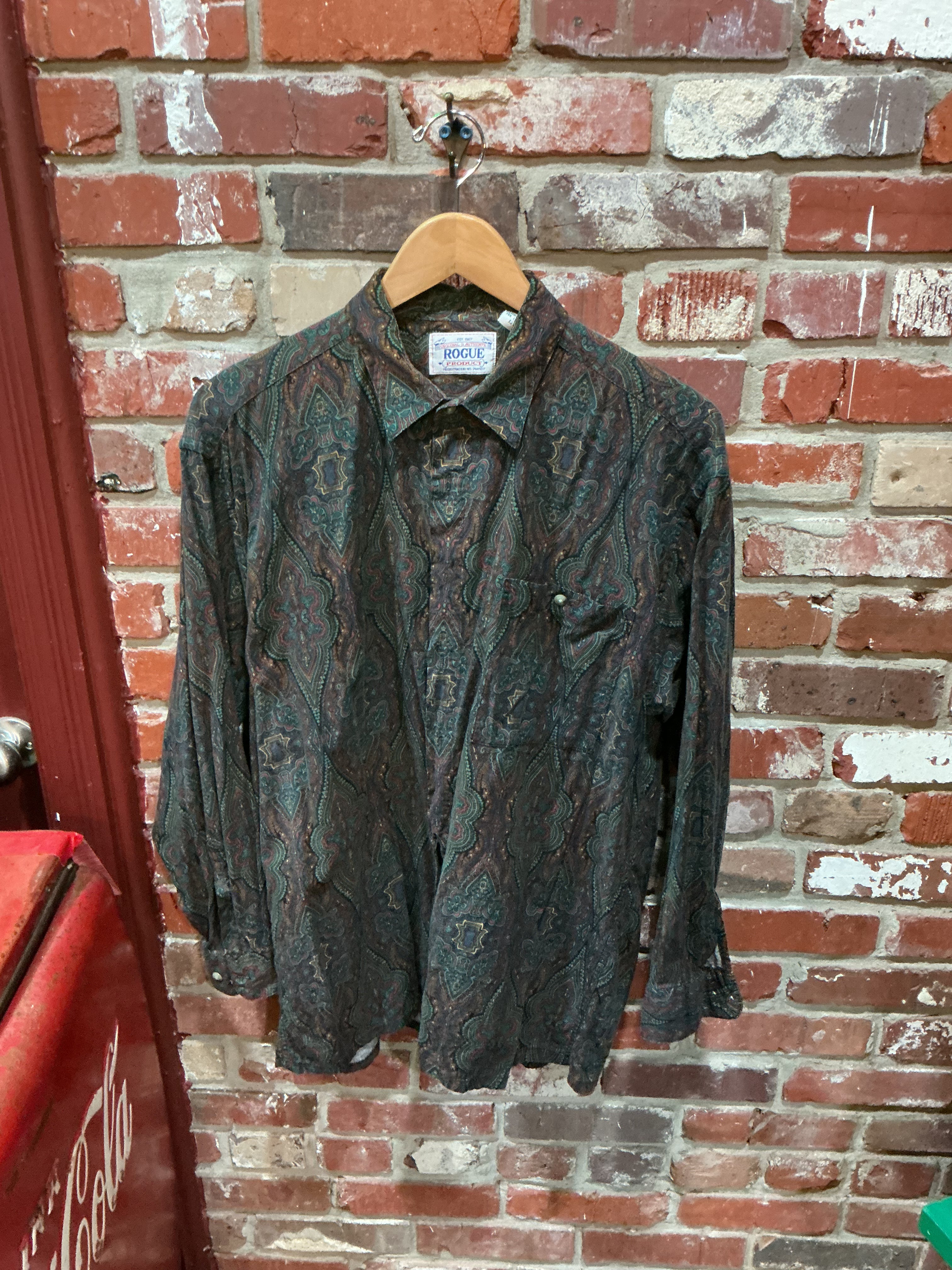 The Rogue Patterned Button Down