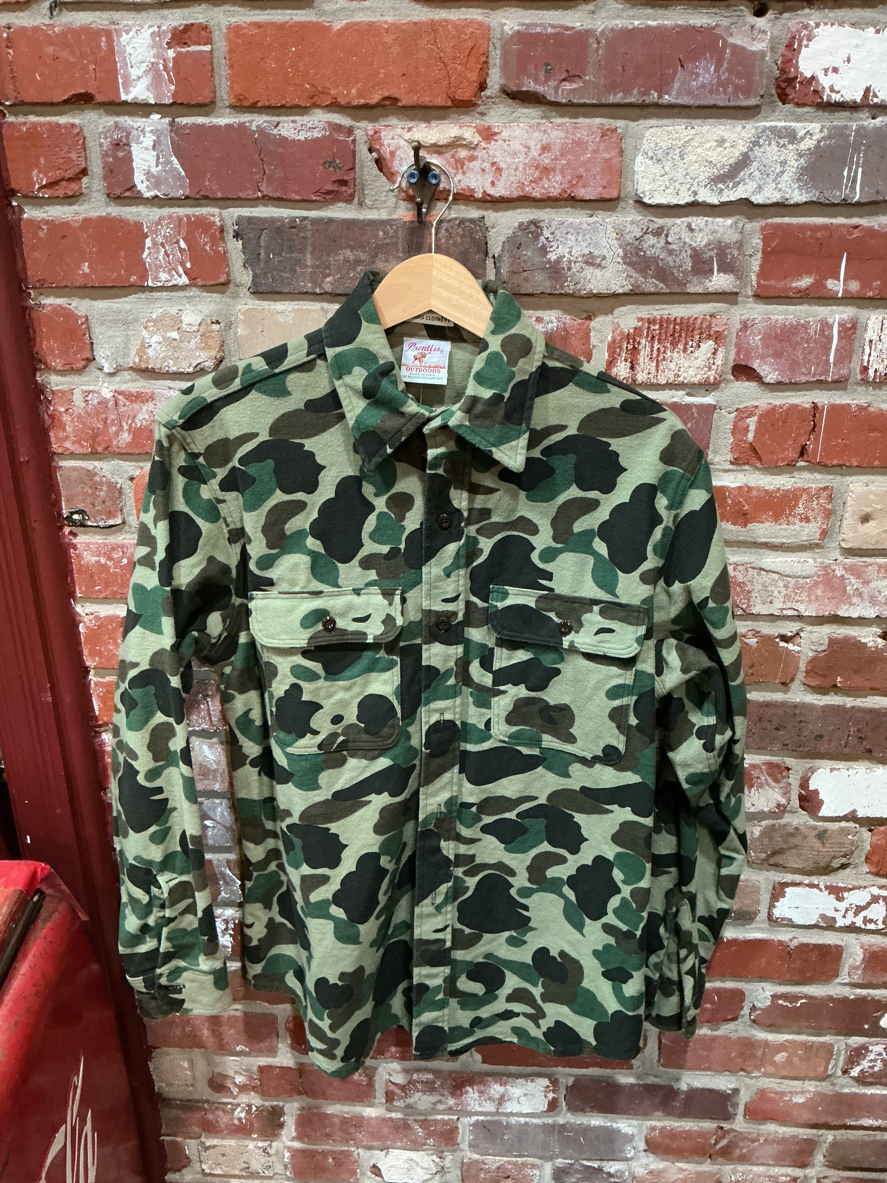Prentiss Outdoors Camo Button Down