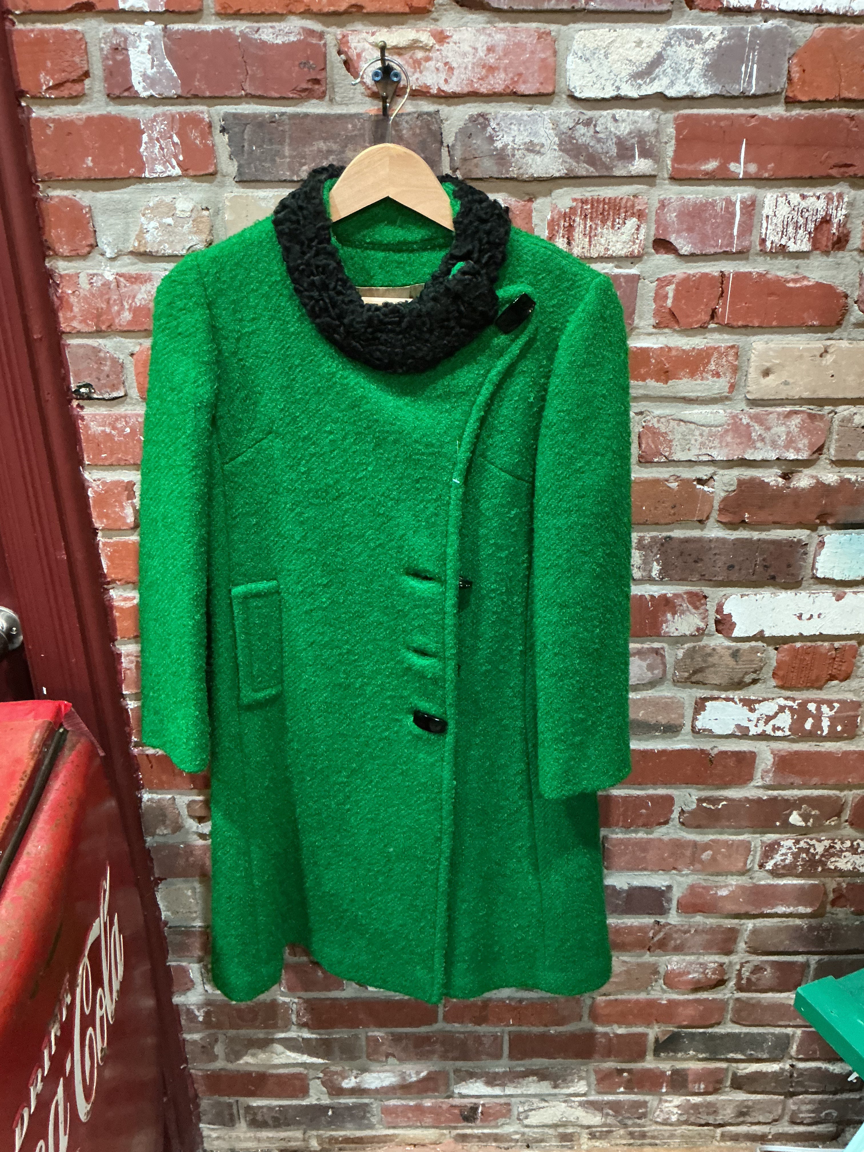Jill Jr. Green Coat