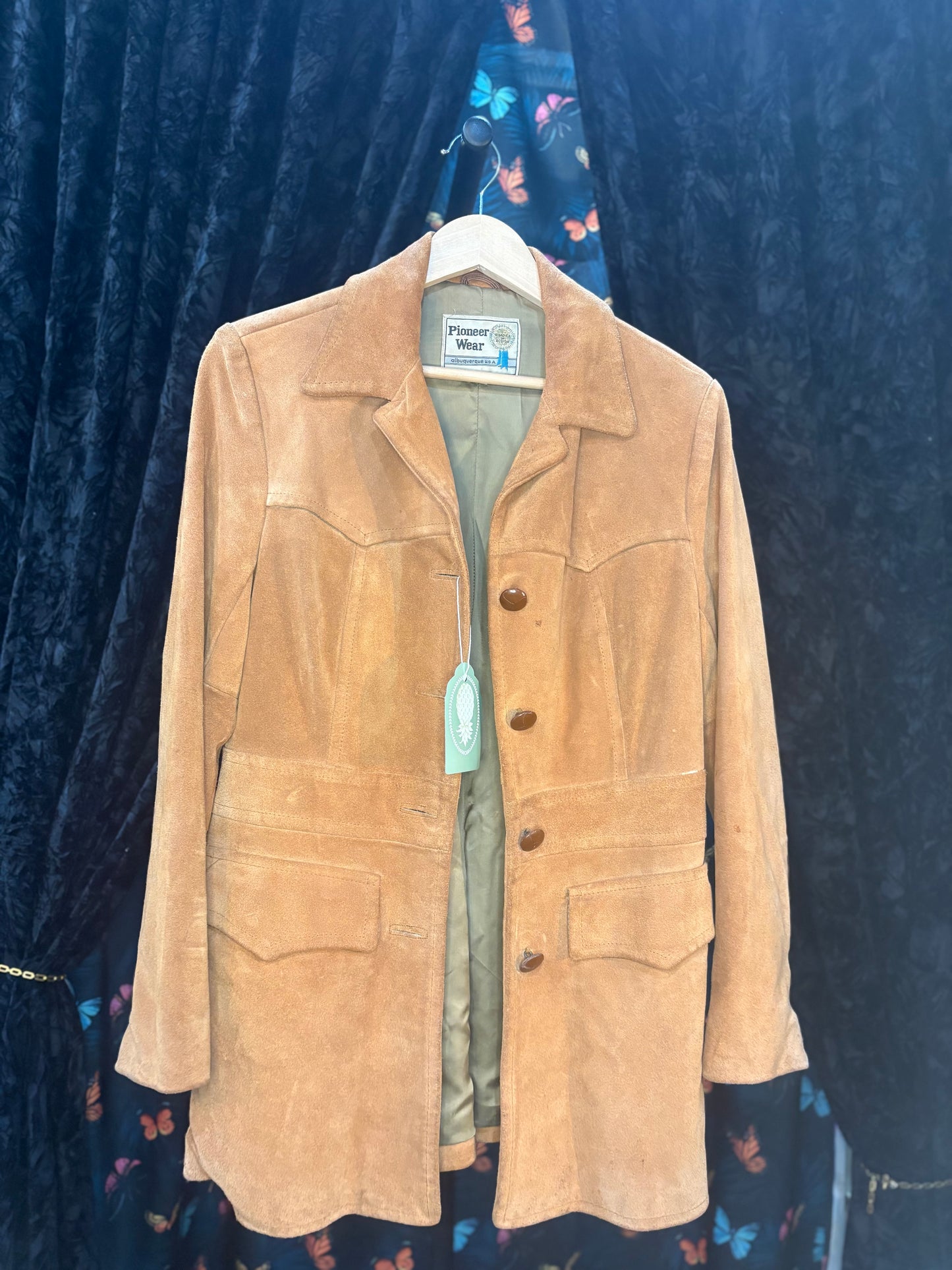 Pioneer Wear tan suede jacket