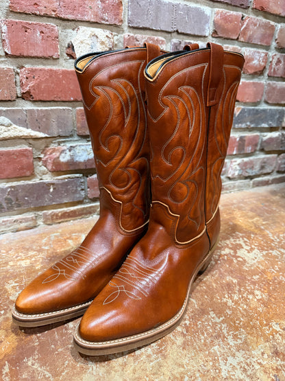 Weather Welt Cognac Brown Boots
