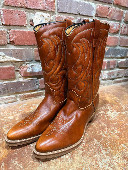 Weather Welt Cognac Brown Boots