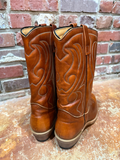Weather Welt Cognac Brown Boots