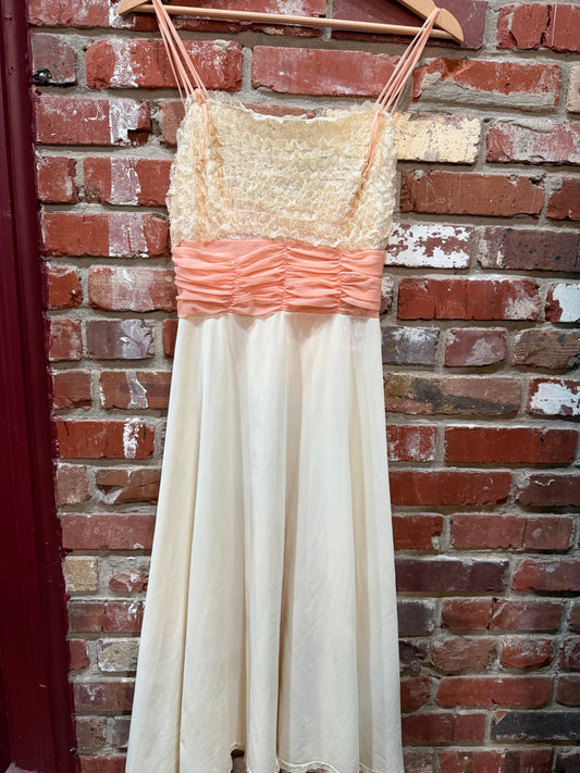Seamprufe Coral/Creme Dress