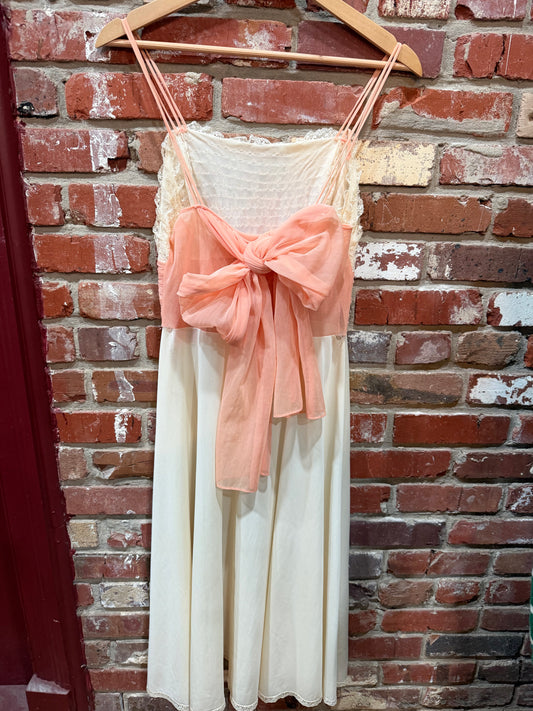Seamprufe Coral/Creme Dress