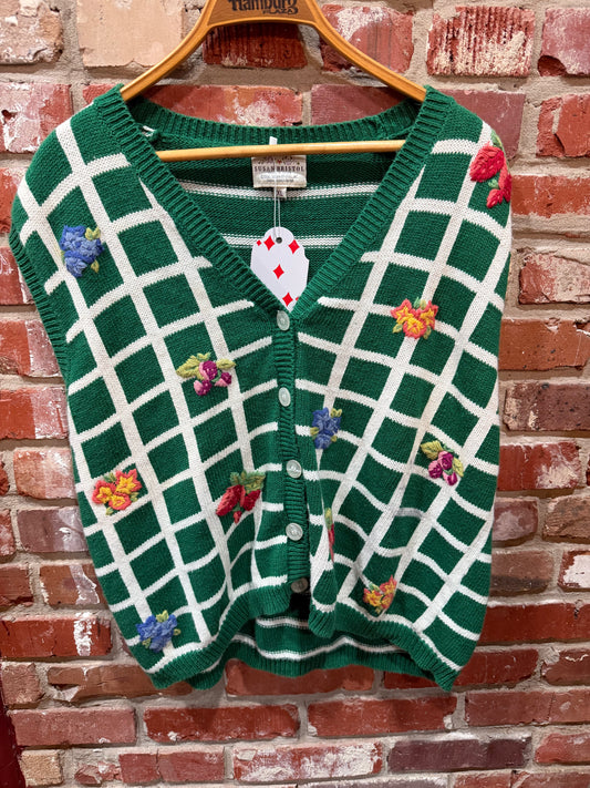 Susan Bristol Floral Sweater