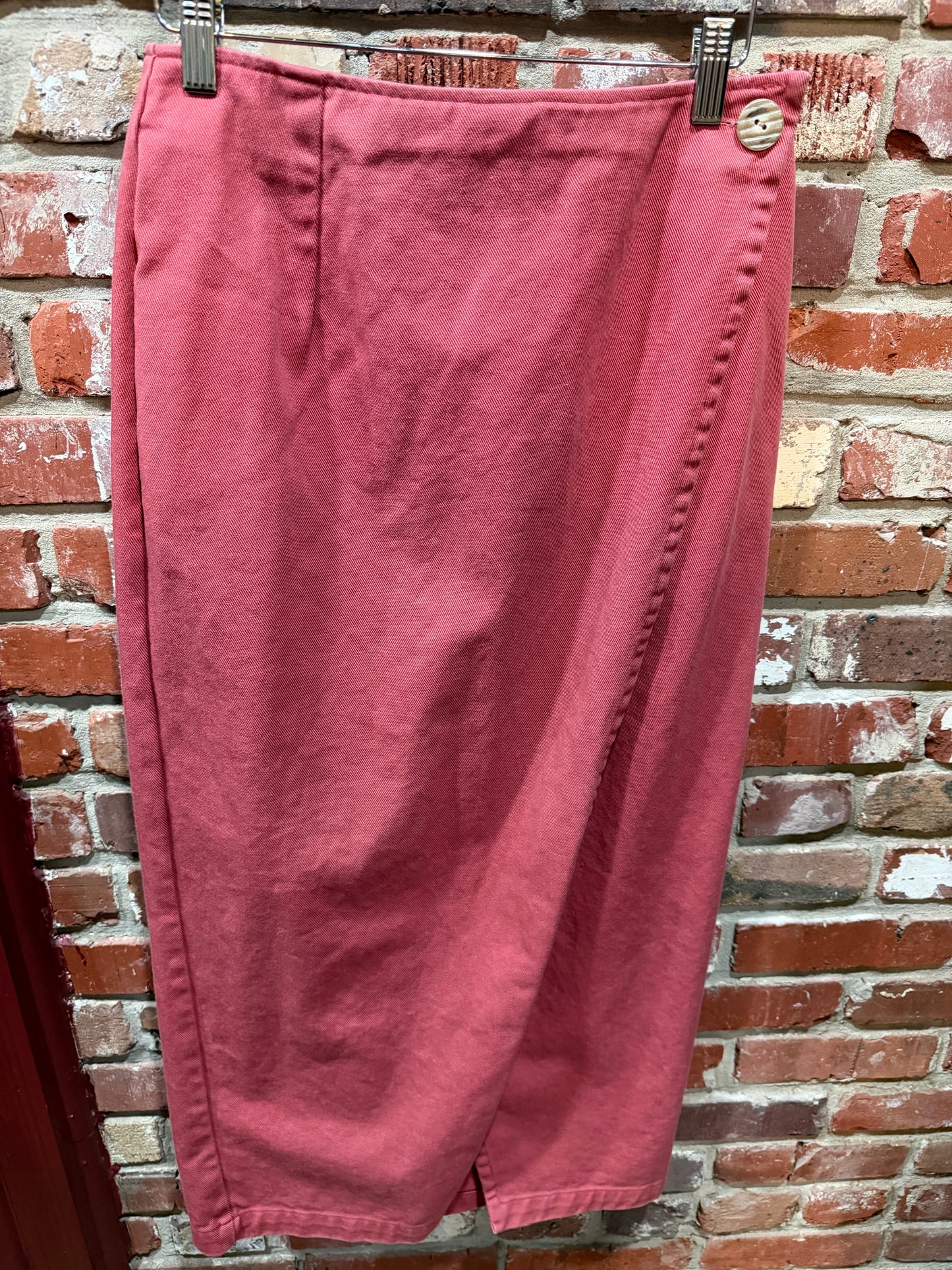 Cambridge Pink Denim Skirt