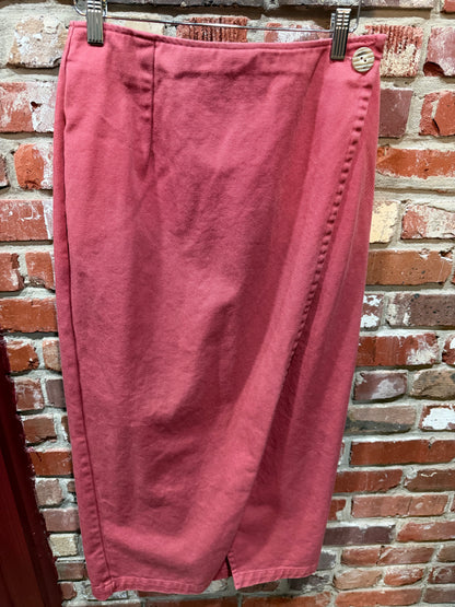 Cambridge Pink Denim Skirt