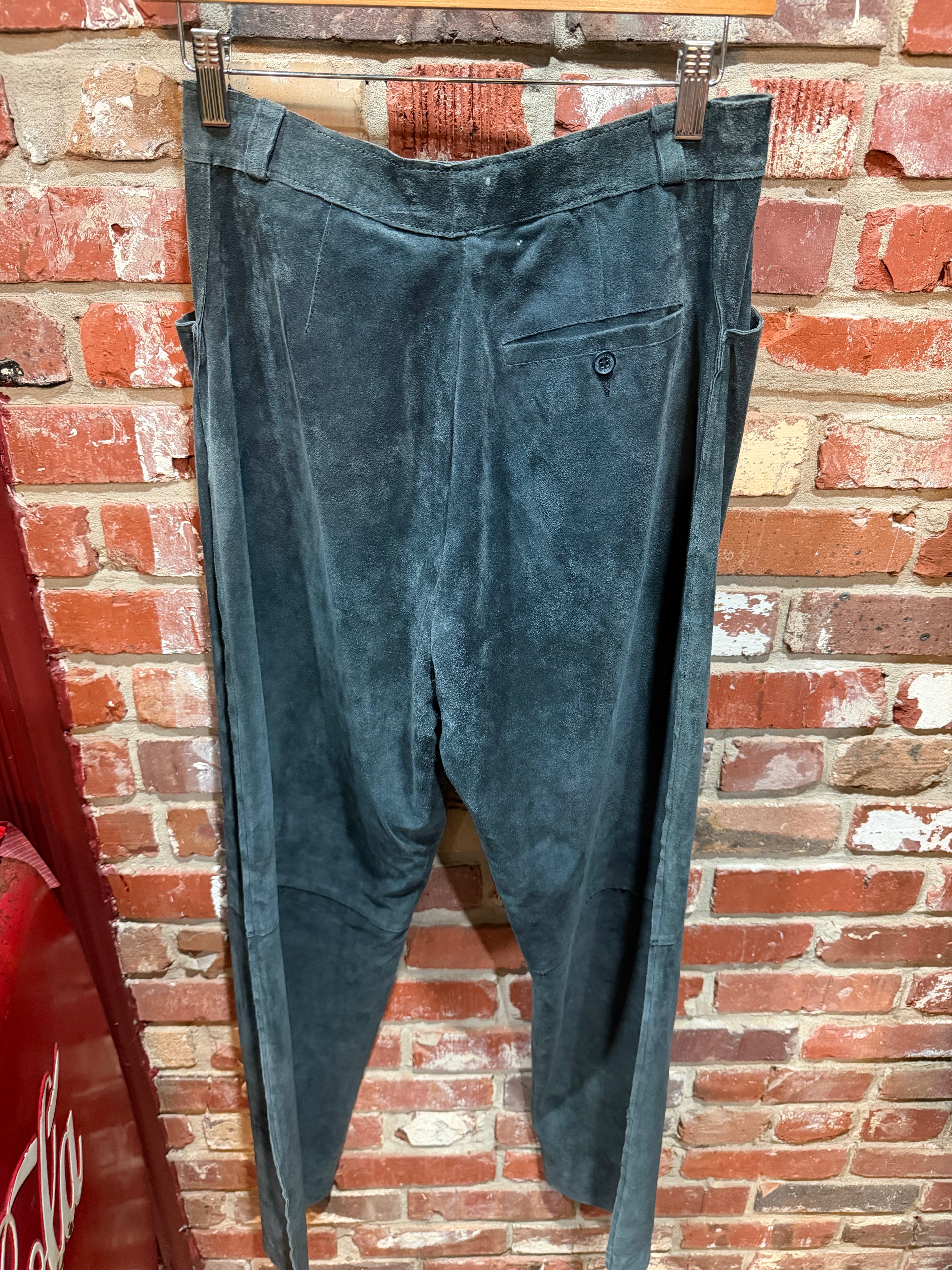 Dolce & Gabbana Suede Trousers