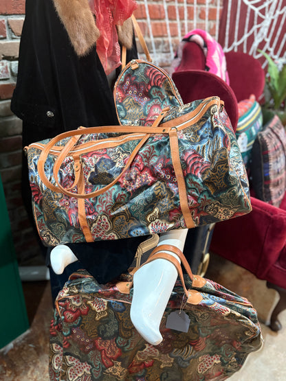 Vinyl 3 Piece Luggage Set