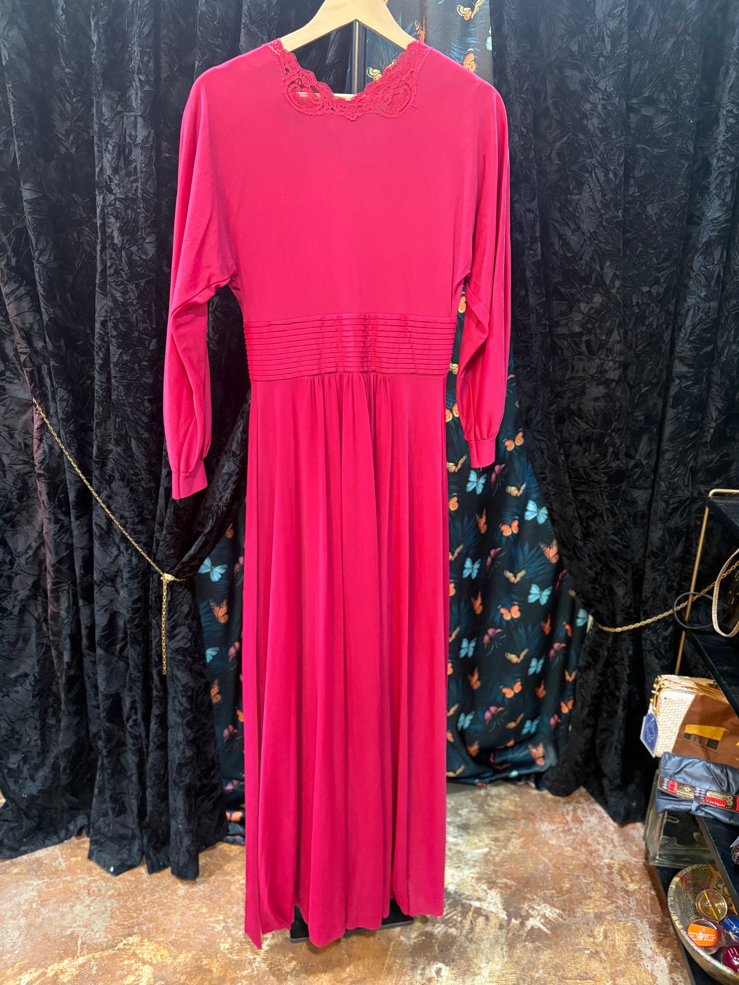 Red Two Piece Nightgown