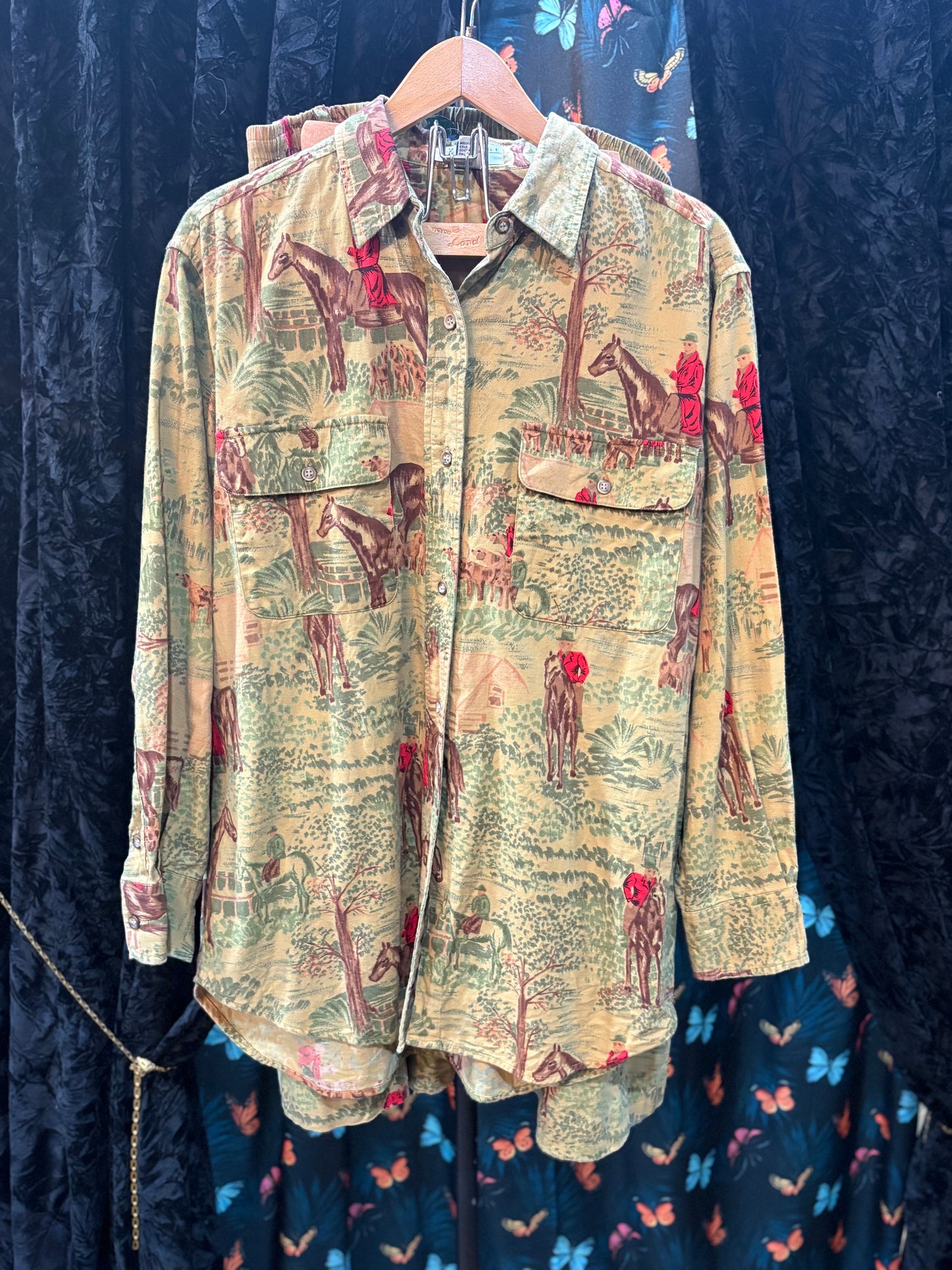 Equestrian Skirt Set