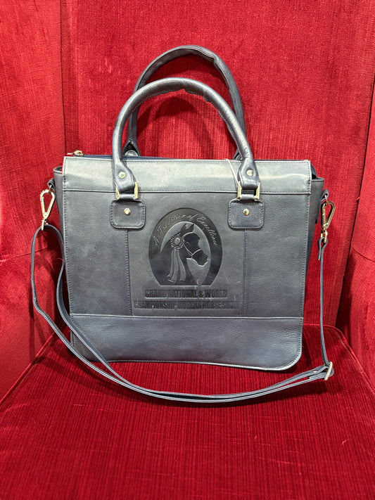 Leather Grand National Messenger Bag