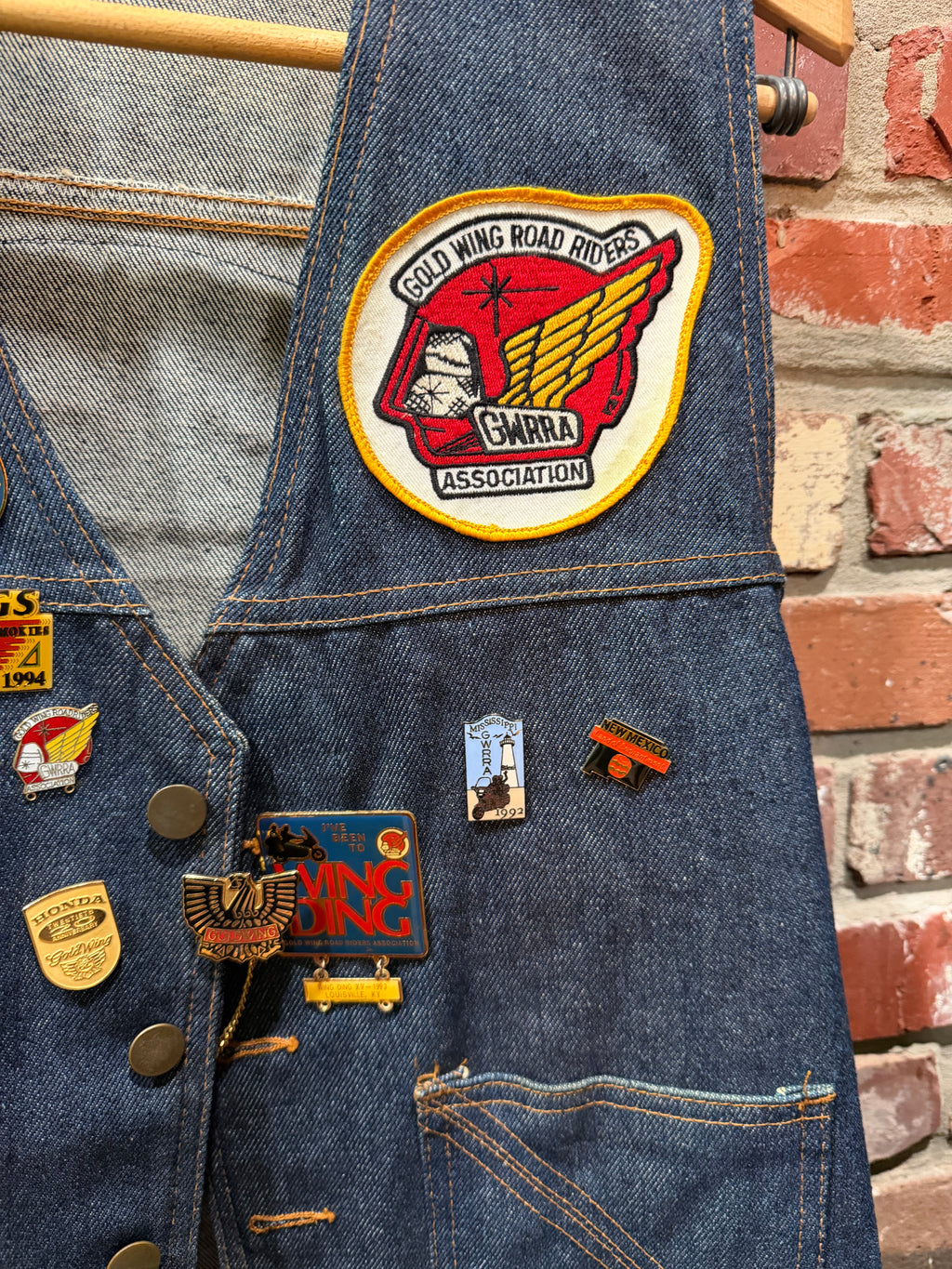 Motorcycle Americana Denim Vest
