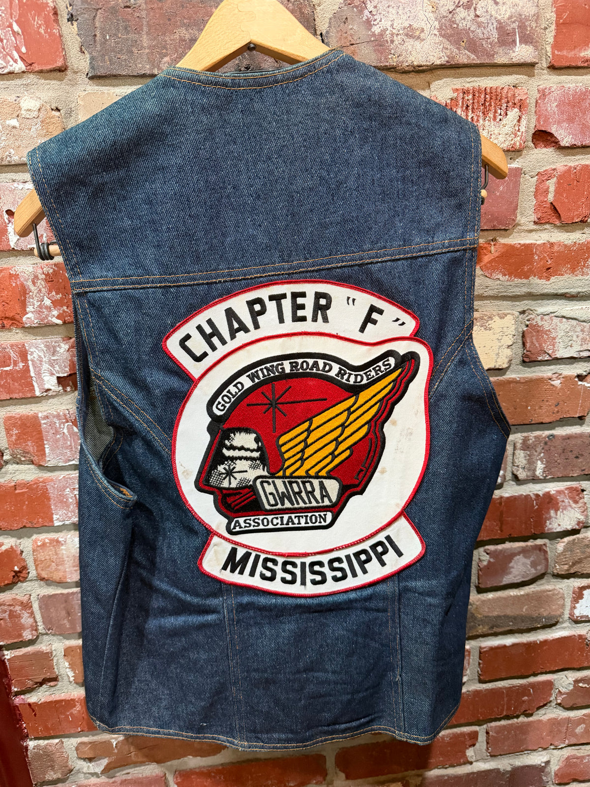 Motorcycle Americana Denim Vest