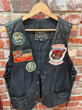 Genuine Leather GWRRA Mississippi Chapter Motorcycle Vest