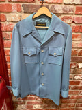 Haggar Blue Leisure Shacket